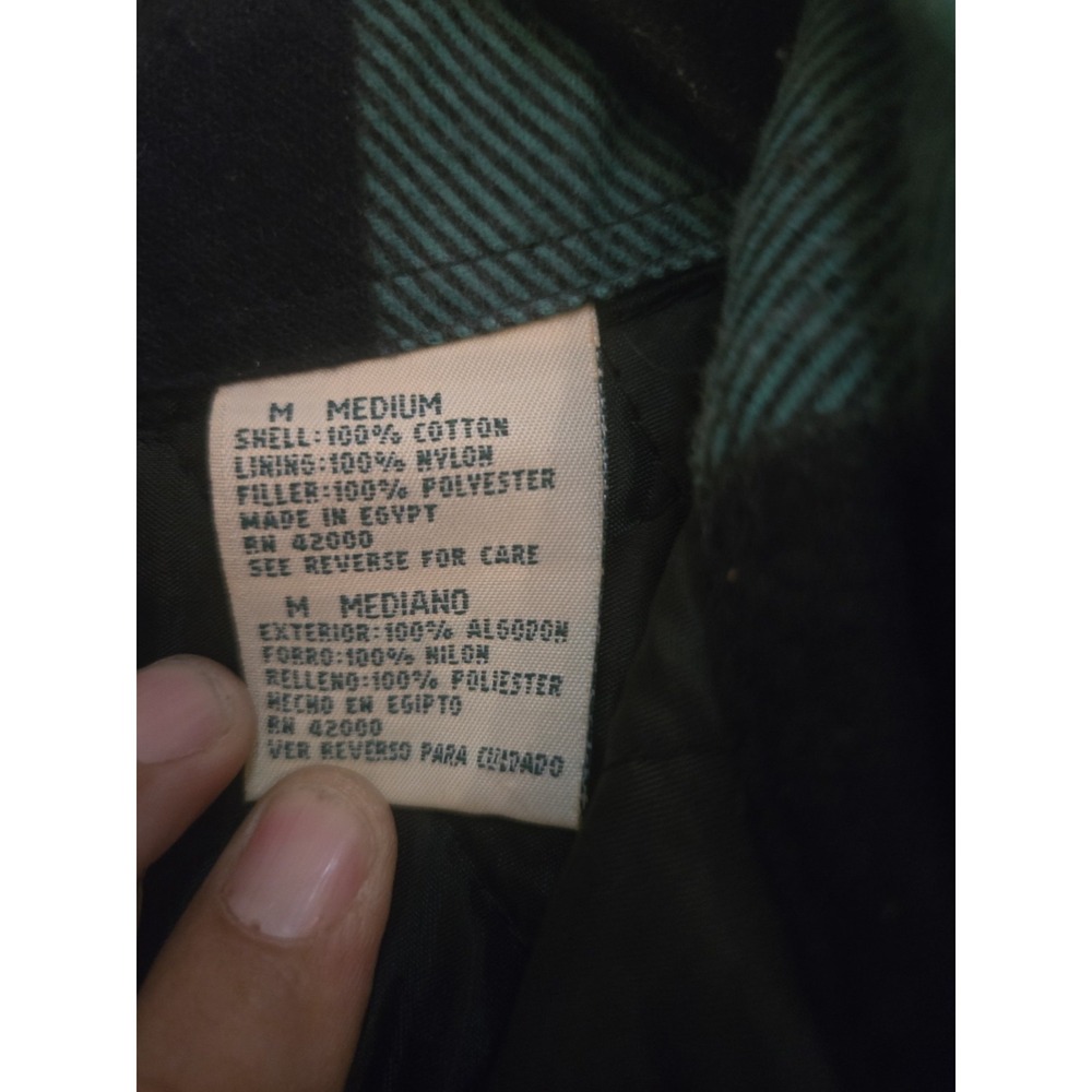 Vintage Northwest Territory Quilted Lined Buffalo Plaid Flannel Jacket Shirt... - Picture 3 of 5